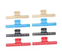 ifundom 8pezzi Pz Clip Per Spartiti Musicali Porta Spartiti Per Pianista Rosso Nero Blu Accessorio Pratico Per Amanti Della Musica