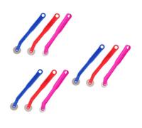 ifundom 9 Pezzi Set da 3 Ruote Distanziatrici per Tessuti Rotella per Tracciare Pelle e Stoffa, Strumento per Cucito su Misura Marcatori a Punti, per Artigianato e Sartoria