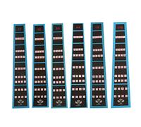 ifundom Adesivi Per Intonazione Violino Etichette Per Tastiera Fret Marker Per Principianti Guida Pratica Per Comprendere Manico Del Violino Facile Da Rimuovere e Applicare