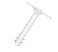 ifundom Ancoraggio per Ombrellone da Spiaggia in Plastica e Metallo Resistente Avvitatore per Sabbia Portatile Fissaggio Stabile per Ombrelloni da Esterno Contro Vento Facile da