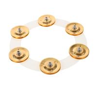 ifundom Anello per Tamburello Sostituibile in Inox e Anello di Ricambio per Tamburello Supporto per Tamburo Accessorio per Tamburo Compatibile Vari Kit di Batteria Facile Installazione