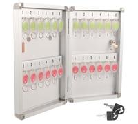 ifundom Armadio per Chiavi Serratura Chiave Cassetta di Sicurezza per Chiavi Appendiabiti da Parete Contenitore in Lega di Alluminio e Materiale Plastico