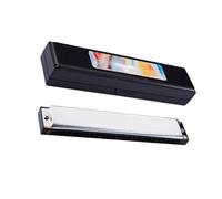 ifundom Armonica a Bocca per Principianti a Fori in do Polifonica per Ragazzi E Ragazze Strumento Musicale in Acciaio Inossidabile E Resina Suono Dolce Colore Casuale