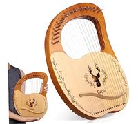 ifundom Arpa Lira Corde Con Chiave Di Accordatura Strumento Musicale Per Principianti Con Borsa e Corde Estraibili