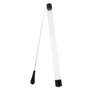 ifundom Bacchetta per direzione d'orchestra con cilindro di stoccaggio - Bacchetta per direttore d'orchestra in metallo con impugnatura antiscivolo - Strumento musicale per spettacoli teatrali