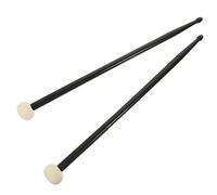 ifundom Bacchette in Nylon Doppia Estremità Bacchette in Feltro Classiche Per Esercitarsi Resistenti Per Percussioni Musicali Per Principianti Forniture Per Batteria Naturali