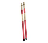 ifundom Bacchette per Batteria Rosse in Acciaio Inossidabile 2 Pezzi Resistenti e Confortevoli per Jazz Orchestral Pit Work e Youth Bands