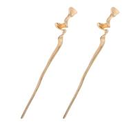 ifundom Bacchette per Chioma Vintage 2 Pezzi per Donna Design Elegante e Dettagli Intrecciati per Accessori Acconciature e Foto Ricordo