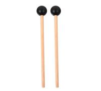 ifundom Bacchette per Marimba in Legno Nero Impugnatura Comoda e Maggiore Portata, 1 Paio di Mazze per Percussioni per Strumenti a Tastiera