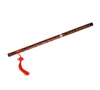 ifundom Bamboo Flute Dizi Key Con Set Protezione Membrana Strumento Per Principianti Bamboo Include Scatola Stoccaggio e Design Elegante Con Poesie Cinesi
