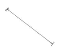 ifundom Barra Appendiabiti per Schedari 40 Cm in Acciaio Inox Resistente Supporto per Cartelle Portadocumenti Sospese, Binario Organizzatore per Cassetti Ufficio e Armadietti Verticali