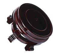 ifundom Base in Legno Rotonda per Esposizione Vasi e Statue Buddha Supporto Decorativo Stabile Negozi e Musei Altezza capacità Darredo Moderno