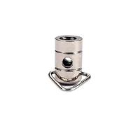 ifundom Blocco Per Cinturino in Ferro Pieno Banjo Lock in Metallo Per Cinturino Per Chitarra Acustica Pulsante Per Cinturino Per Chitarra Facile Montaggio