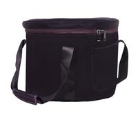 ifundom Borsa Portatile con Imbottitura Interna Facile da Trasportare in Poliestere e Cotone Colore Casuale per Ciotola da Canto Viola per Viaggi e Meditazione