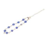 ifundom Braccialetto Boemo Occhio Malvagio Regolabile in Lega per Ragazze e Donne, Accessorio da Polso Simbolo di Protezione e Fortuna, Regalo per Coppie e Occasioni Speciali