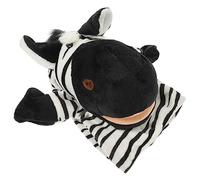 ifundom Burattino Peluche Forma Di Zebra Giocattolo Per Ragazzo Ragazza Burattini Da Guanto Per Interazione e Narrazione Di Storie Bambole Per Sviluppare Immaginazione