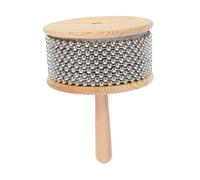ifundom Cabasa in Metallo - 13 5 Cm - Giocattolo Musicale Per Bambini - Sviluppo Cognitivo - Materiale Sicuro - Ideale Per Il Gioco Creativo E La Consapevolezza Dei Suoni