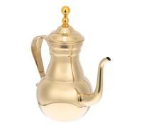 ifundom Caffettiera in Acciaio Inox Filtro Integrato e Beccuccio lungo Contenitore Pratico per Caffè e Tè Manico Ergonomico Antiscottatura Design Resistente e Flusso Controllato