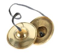 ifundom Campana Per Meditazione Rame Strumento Percussivo Portatile Per Yoga e Relax Campana Manuale Compatta Per Amanti Della Musica e Meditazione