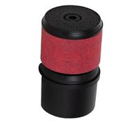 ifundom Capsula Microfonica Direzionale Dinamica, Nucleo per Microfono ad Alta Fedeltà, Anti-fischio Professionale, Presa Chiara, Gomma e Abs, Rosso, per Piccole Esibizioni e Home Theater