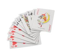ifundom Carte Da Gioco Da Poker Braille Per Adulti E Bambini Non Vedenti, Ideali Per Imparare Il Braille E Giocare