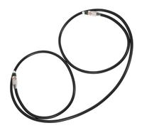 ifundom Cavo Ottico Audio Digitale da 1, 5m in Pvc Nero per Tv e Home | Fibra Pmmc, Alta Resistenza e Durezza, Cavo Morbido, Copertura Protettiva Antiruggine