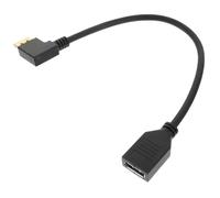 ifundom Cavo Prolunga Displayport Estensore Maschio-femmina Con Angolo Destro Per Monitor e Pc Facile Da Installare e Compatibile Con Dispositivi Vari