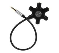 ifundom Cavo Sdoppiatore Audio Maschio Adattatore per Cuffie e Microfono Connettore Stereo per Smartphone Tablet e Laptop con per Dispositivi Contemporaneamente
