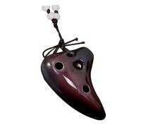 ifundom Ceramic Ocarina Necklace High Pitch Travel Souvenir Creative Instrument for Beginners and Professionals