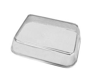 ifundom Cestino per Scolatura in Acciaio Inossidabile Argento Robusto e Resistente, per Lavare Frutta e Verdura in Cucina come Regalo Housewarming