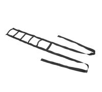 ifundom Cinghia di Supporto Regolabile per Alzarsi dal Letto 5 Maniglie Imbottite, Scala di Corda per Assistenza al Risveglio, Accessorio per Anziani Forza Limitata, Ausilio per Mobilità