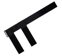 ifundom Cinghia per Piede per Manubri, Fascia Regolabile da Allenamento | Nylon Nero, Portatile e Multiuso, per Casa e Sport Diversi, Supporto per Resistenza