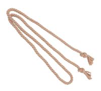 ifundom Cintura in Cotone e Lino Intrecciata per Uomo, Cintura di Corda Rustica per Costume Cosplay da Pastore, Accessorio in Vita Resistente per Performance e Uso Quotidiano