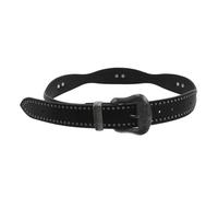 ifundom Cintura Punk Rock da Donna con Rivetti e Occhielli, Cintura Borchiata Sottile Regolabile in Vita, Accessorio Vintage Gotico per Jeans e Outfit Streetwear