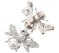 ifundom Clip per Scarpe da Sposa Staccabile a Forma di Ape Fibbia Decorativa in Metallo Lega di Zinco Resistente Gioielli per Scarpe da Donna Tacchi Set da 1 Paio