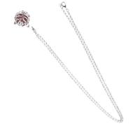 ifundom Collana Aromaterapia Pietra Vulcanica e Rame, Pendente Diffusore di Aroma, Design Svuotato e Resistente, per Lavoro e Party Colore Casuale