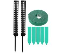 ifundom Colonna di Muschio Nero per Piante Rampicanti, Supporto per Pomodori e Meloni, in ABS e PVC, Bastone Muschiato per Giardino e Orto