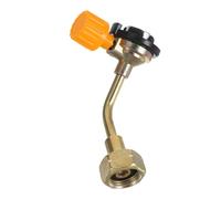 ifundom Connettore per Bombola Gas Outdoor Valvola Riempimento Liquido Design Stabile e Resistente Compatibile con Diversi Serbatoi per attività