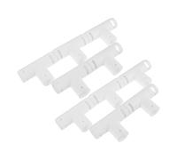 ifundom Connettori a 3 Vie per Telaio Vasca da Bagno Pieghevole in Plastica Pp, Set da 10 Pezzi Resistenti ad Alte Temperature, Accessori per Riparazione e Sostituzione, Montaggio
