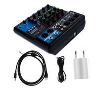 ifundom Console Di Missaggio Wireless Mixer Audio Composto in Leggero e Portatile Preamplificatore Microfonico Autonomo Basso Rumore Per Karaoke Domestico Live Streaming e Registraz