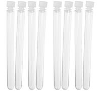 ifundom Contenitore per Aghi in Plastica Tappo Provette Trasparenti 16X16 CM 100 Pezzi Custodia Compatta per Cucito e Lavori Artigianali Porta Aghi Sicuro per Casa Ufficio e