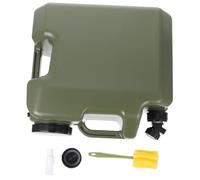 ifundom Contenitore Portatile per Acqua da Viaggio con Rubinetto Secchio in PE Alimentare Leggero per Campeggio e Auto Completo con Pennello Pulizia e Tubo