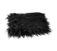 ifundom Coperte Fotografiche Morbida e Resistente Tappetino Per Fotografia Pelliccia Nera Accessorio Per Sessioni Fotografica Materiali Sicuri e Facile Da Pulire