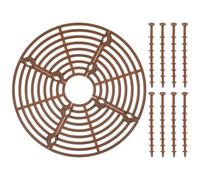 ifundom Copertura Protettiva in Plastica per Vaso da Fiori Coprivaso in Rete Resistente per Piante da Giardino Set 2 Pezzi Tappi Antipolvere per Protezione Terreno e Antipet per Piante