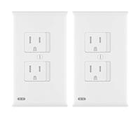ifundom Coperture per Prese Elettriche 3 Pezzi in Abs Chiusura Automatica e Protezione Anti-scossa per Sicurezza in Soggiorno e Camera da Letto