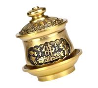 ifundom Coppa Buddista Oro in Rame Stile Luxury Retro per Tempio