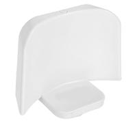 ifundom Coppe da Salto per Cavalli in Plastica Resistente, Supporto Sicuro per Pali Ostacolo, Attrezzatura per Allenamento Equitazione e Gare, Set da 1 Pezzo, Bianco, per Uso in Arene