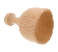 ifundom Coppetta Strumento Gua Sha Tradizionale in Legno Beige per Massaggio Linfatico per Massaggio Manuale di Muscoli e Cosce, per Uso Domestico