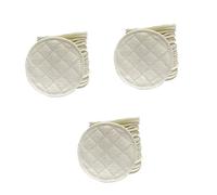 ifundom Coppette Assorbilatte Lavabili Anti-perdita Riutilizzabili Inserti Per Reggiseno in Cotone Ultra Assorbenti 12 Pezzi*3
