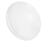 ifundom Coprilampada per Camere da Letto in Plastica Bianca a Forma di Cupola Rotonda Fissaggio a Clip, Diffusore Luce Confortevole e Ambienti Domestici Minimalisti da Soffitto